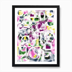 Abstract Painting 11 Art Print