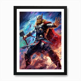 Thor Painting Art Print