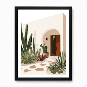 Cactus Garden 17 Art Print