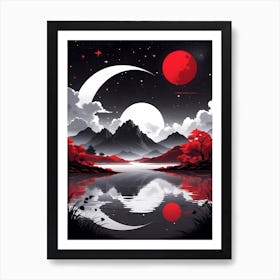 Asian Landscape 9 Art Print