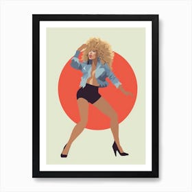 Tina Turner Icon Poster 2 Póster