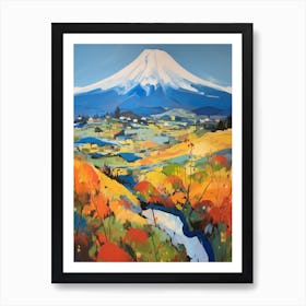 Mount Fuji Japan 6 Mountain Painting Art Print