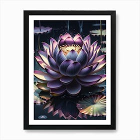 Lotus Flower 7 Art Print