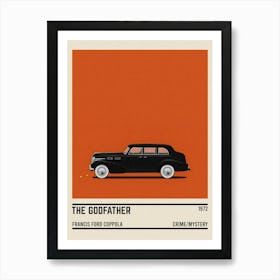 The Godfather Car Movie Art Print