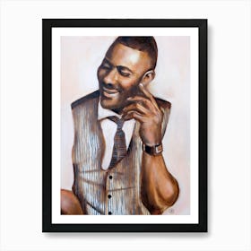 Listening To Jazz Art Print