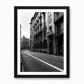 Streets Of Barcelona Art Print