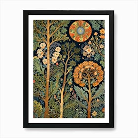 William Morris Tree Of Life 3 Art Print