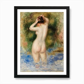 Bather (1890), Pierre Auguste Renoir Art Print