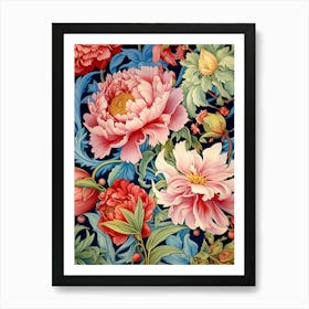 Peonies 123 Art Print