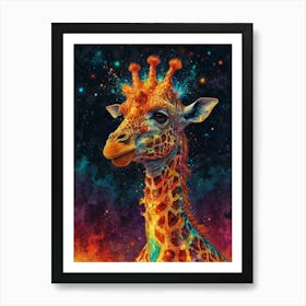 Giraffe 108 Art Print