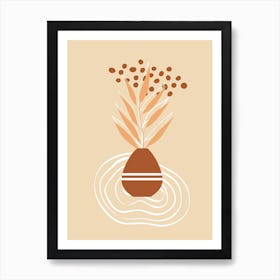 Flower In A Vase Art Print