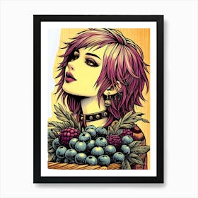 Portrait Artwork 4 Art Print