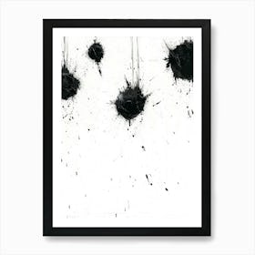 Splatters 13 Art Print