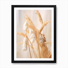 Boho Dried Flowers Heliconia 2 Art Print