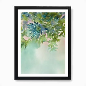 Blue Glaucus II Storybook Watercolour Art Print