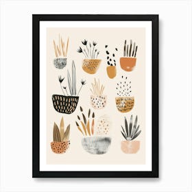 Potted Plants 11 Art Print