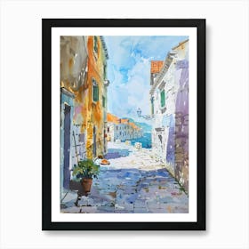 Dalmatian Colourful Watercolour 3 Poster