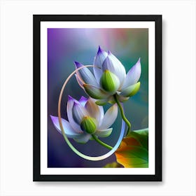 Lotus Flower 129 Art Print