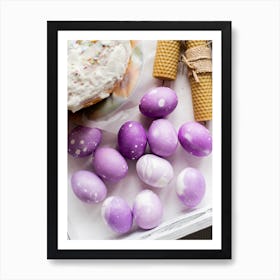 Easter Eggs 385 Art Print