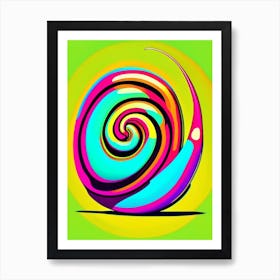 Assassin Snail  Pop Art Art Print