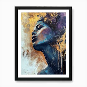 Feathered Muse Art Print