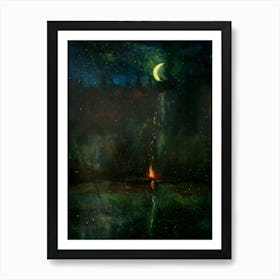 Night In The Woods Art Print