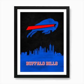 Buffalo Bills 4 Art Print