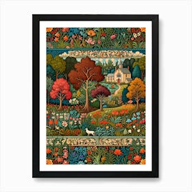 William Morris Flora And Fauna 1 Art Print