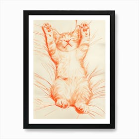 Kitty Cat 1 Art Print