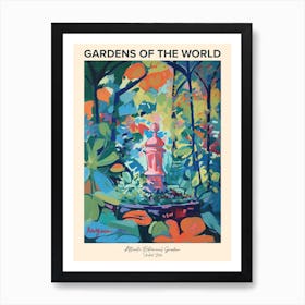 Atlanta Botanical Garden, Usa Gardens Of The World Poster Art Print