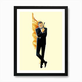 007 james bond 1 Art Print