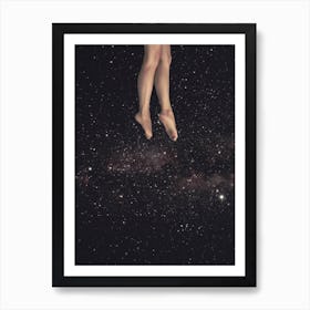 Hung In Space Art Print
