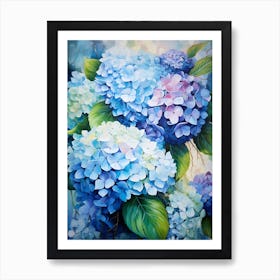 Hydrangeas 21 Art Print