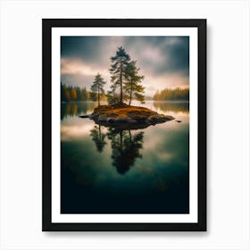 Swedish Landscape Art Print