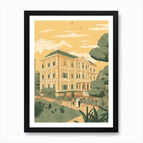 Ho Chi Minh City Vietnam Illustration 1 Art Print