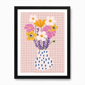 Flowers In A Vase 1 Art Print