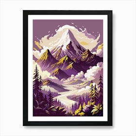 Mountain Landscape 6 Art Print