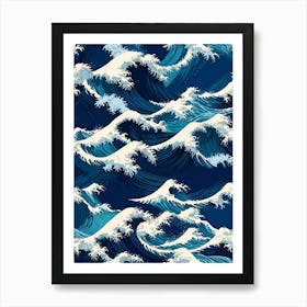 Sea Waves Art Print