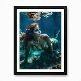 Mermaid-Reimagined 22 Art Print