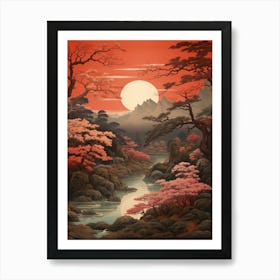 Asian Landscape 42 Art Print