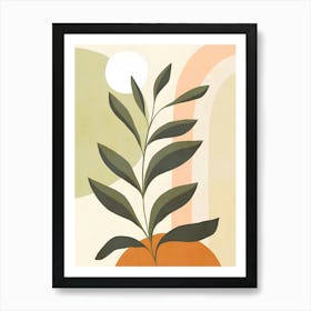 Plant In A Pot 2 Art Print