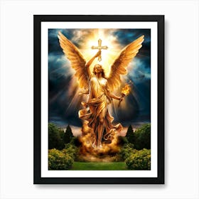 Angel Of Light Art Print