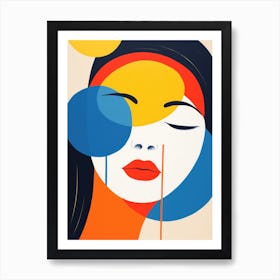 Asian Woman 3 Art Print