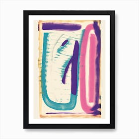 Momentum Abstract 0 Art Print