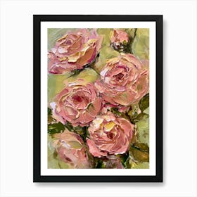 Pink Roses 8 Art Print