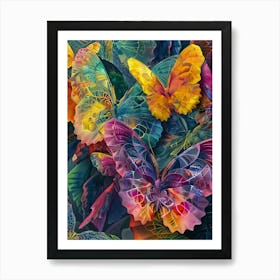 butterflies 1 Art Print