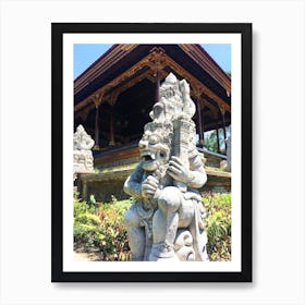 Ubud Palace, Bali, Indonesia 3 Art Print