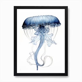 Portuguese Man Of War Jellyfish 8 Art Print