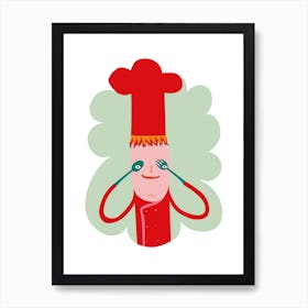 Cook Art Print