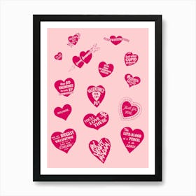 Valentine Love Art Print